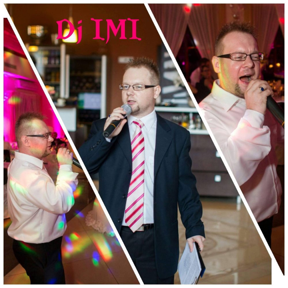 DJ Imi s mikrofónom na svadbe a oslave